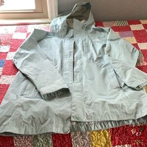 The North Face Light Blue Hooded Jacket